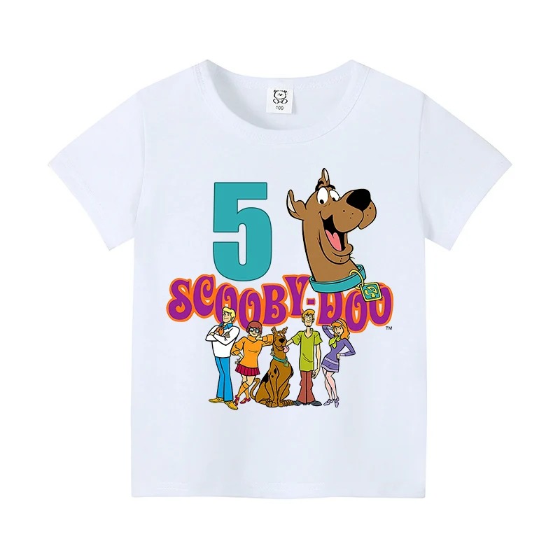 Koszulka urodzinowa Scooby-Doo – Summer Clothing Baby Girl recenzja i cena
