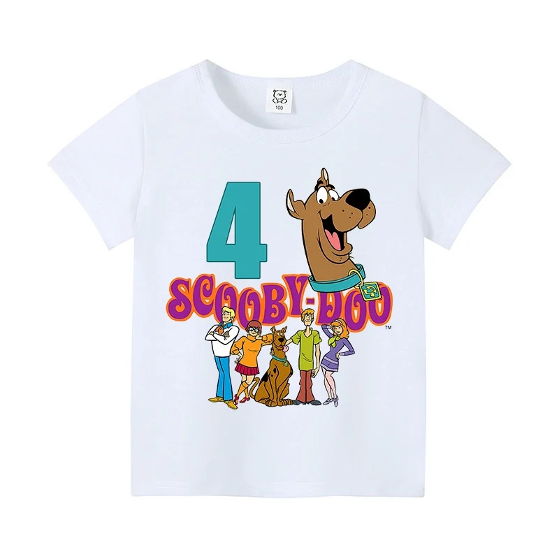 Koszulka urodzinowa Scooby-Doo – Summer Clothing Baby Girl recenzja i cena
