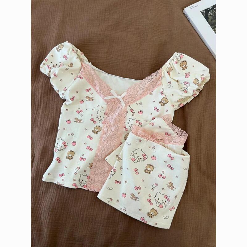 Piżama damska Hello Kitty w st – Summer Clothes recenzja i cena
