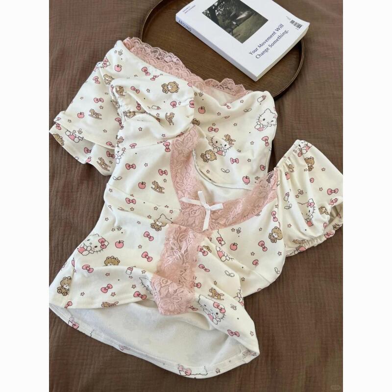 Piżama damska Hello Kitty w st – Summer Clothes recenzja i cena