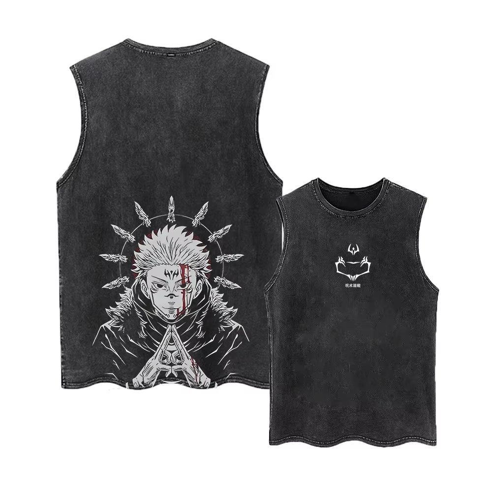 Koszulka bez rękawów Jujutsu K – Summer Clothing In Japan recenzja i cena
