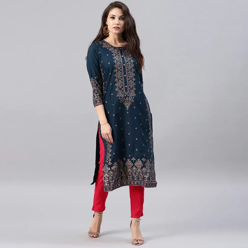 Indyjska sukienka Kurtas dla k – Summer Clothing India recenzja i cena